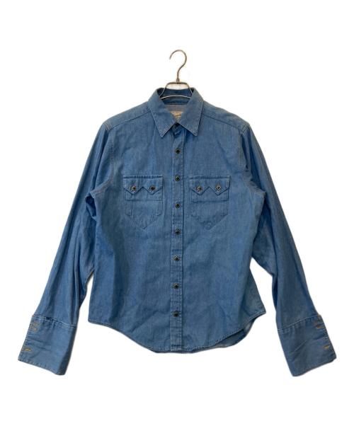 Rockmount Ranch Wear（ロックマウントランチウェア）Rockmount Ranch Wear (ロックマウントランチウェア) ウエスタンシャツ SP6000-D ブルー サイズ:表記がないため不明の古着・服飾アイテム