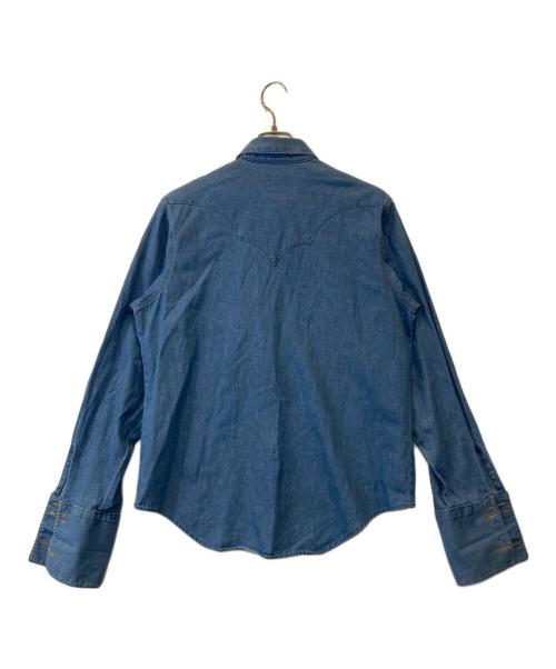 Rockmount Ranch Wear（ロックマウントランチウェア）Rockmount Ranch Wear (ロックマウントランチウェア) ウエスタンシャツ SP6000-D ブルー サイズ:表記がないため不明の古着・服飾アイテム