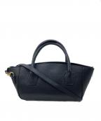 AULENTTIオウレンティ）の古着「ショルダー付きレクタングルトート」｜ブラック