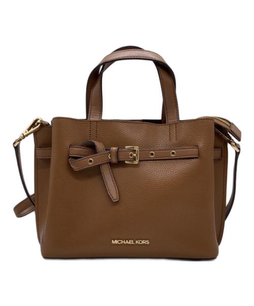 MICHAEL KORS（マイケル・コース）MICHAEL KORS (マイケル・コース) ショルダーバッグ 35F0GU5S5T ブラウンの古着・服飾アイテム