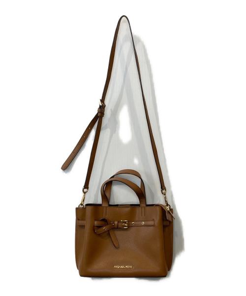 MICHAEL KORS（マイケル・コース）MICHAEL KORS (マイケル・コース) ショルダーバッグ 35F0GU5S5T ブラウンの古着・服飾アイテム