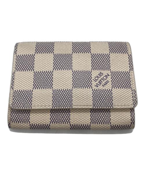 LOUIS VUITTON（ルイ ヴィトン）LOUIS VUITTON (ルイ ヴィトン) カードケース N61746 CA0069 ホワイトの古着・服飾アイテム