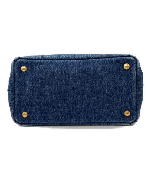 PRADA（プラダ）PRADA (プラダ) カナパデニムトートバッグ（S) 1BG439 239/F インディゴの古着・服飾アイテム