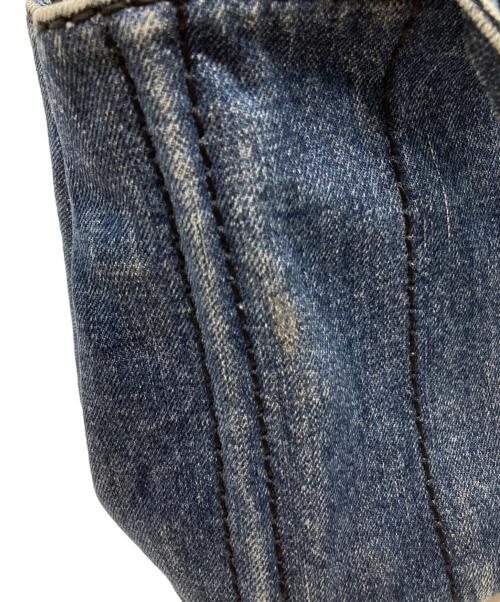 PRADA（プラダ）PRADA (プラダ) カナパデニムトートバッグ（S) 1BG439 239/F インディゴの古着・服飾アイテム