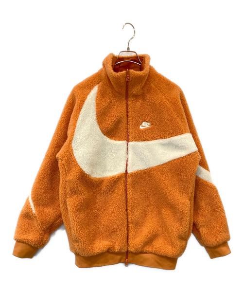 NIKE（ナイキ）NIKE (ナイキ) フリースジャケット　BQ6546-808 オレンジ サイズ:Mの古着・服飾アイテム