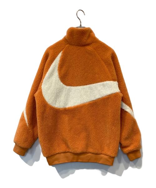 NIKE（ナイキ）NIKE (ナイキ) フリースジャケット　BQ6546-808 オレンジ サイズ:Mの古着・服飾アイテム
