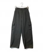 A + TOKYOエープラス トウキョウ）の古着「ウールライクパラシュートパンツ/253540010」｜グレー