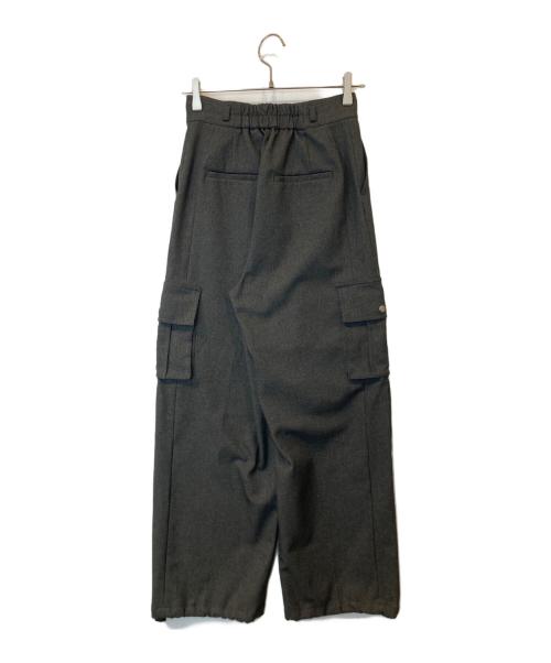 A + TOKYO（エープラス トウキョウ）A + TOKYO　 (エープラス トウキョウ) ウールライクパラシュートパンツ/253540010 グレー サイズ:1の古着・服飾アイテム