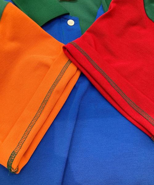 COMME des GARCONS HOMME DEUX（コムデギャルソン オム ドゥ）COMME des GARCONS HOMME DEUX (コムデギャルソン オム ドゥ) マルチカラーポロシャツ DO-T009 マルチカラー サイズ:Mの古着・服飾アイテム