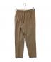 N.HOOLYWOOD（エヌ ハリウッド）の古着「COMPILE LINE EASY SLACKS PANTS　2211-CP07-31 peg」｜ベージュ