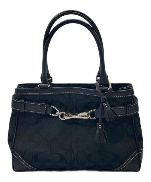 COACH（コーチ）COACH (コーチ) ハンドバッグ ブラックの古着・服飾アイテム