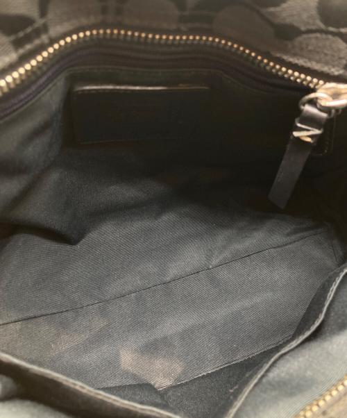 COACH（コーチ）COACH (コーチ) ハンドバッグ ブラックの古着・服飾アイテム
