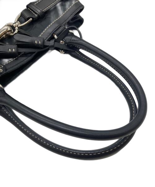 COACH（コーチ）COACH (コーチ) ハンドバッグ ブラックの古着・服飾アイテム