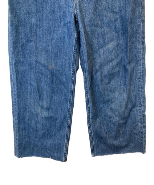 YANUK（ヤヌーク）YANUK (ヤヌーク) LILITH ワイドストレートデニムパンツ　57113071 インディゴ サイズ:27の古着・服飾アイテム