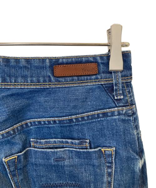 YANUK（ヤヌーク）YANUK (ヤヌーク) LILITH ワイドストレートデニムパンツ　57113071 インディゴ サイズ:27の古着・服飾アイテム