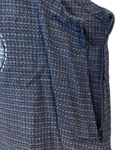 樹庵工房（ジュアンコウボウ）樹庵工房 (ジュアンコウボウ) ノースリーブワンピース ネイビー サイズ:FREEの古着・服飾アイテム