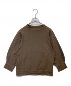 45Rフォーティファイブ・アール）の古着「スーピマ天竺のパフTシャツ 70370151」｜ブラウン