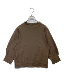 45R（フォーティファイブ・アール）の古着「スーピマ天竺のパフTシャツ 70370151」｜ブラウン