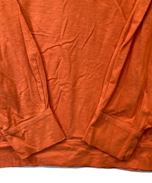 45R（フォーティファイブ・アール）45R (フォーティファイブ・アール) スーピマ天竺のパフTシャツ 70370151 オレンジ サイズ:2の古着・服飾アイテム