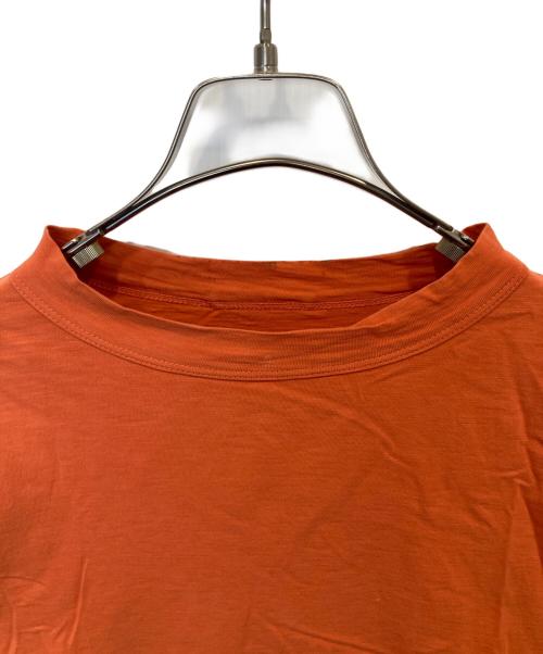 45R（フォーティファイブ・アール）45R (フォーティファイブ・アール) スーピマ天竺のパフTシャツ 70370151 オレンジ サイズ:2の古着・服飾アイテム