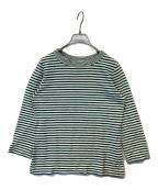 45Rフォーティファイブ・アール）の古着「ボーダーカットソー」｜グリーン