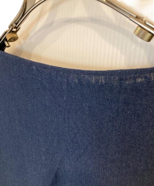 45R（フォーティファイブ・アール）45R (フォーティファイブ・アール) ギマニット ショートスリーブニット 5078032 ネイビーの古着・服飾アイテム