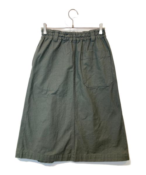 MHL（エムエイチエル）MHL (エムエイチエル) ORGANIC COTTON GABARDINE（オーガニックコットンギャバジン）　595-3232500 カーキ サイズ:1の古着・服飾アイテム