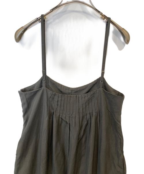 SLOBE IENA（スローブ イエナ）SLOBE IENA (スローブ イエナ) 25SS タックキャミサロペット　25030912412020 グリーン サイズ:36の古着・服飾アイテム