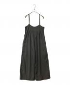 SLOBE IENAスローブ イエナ）の古着「25SS タックキャミサロペット　25030912412020」｜グリーン
