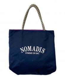 NOMADIS（ノマディス）の古着「SAC2 WIDE ハンドバッグ」｜ネイビー