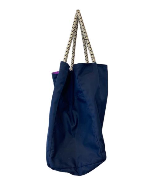 NOMADIS（ノマディス）NOMADIS (ノマディス) SAC2 WIDE ハンドバッグ ネイビーの古着・服飾アイテム