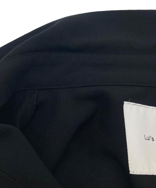 Lui's（ルイス）Lui's (ルイス) ビックシルエット サイドスリット シャツ ブラック サイズ:FREEの古着・服飾アイテム