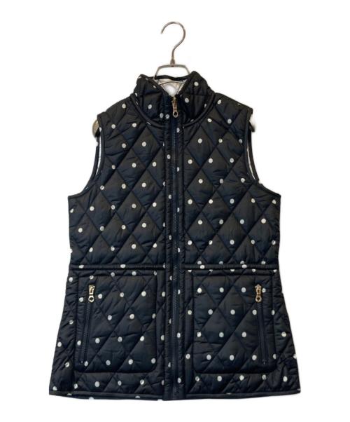 Kate Spade（ケイトスペード）Kate Spade (ケイトスペード) アメレックス リバーシブル キルテッド ベスト K13706UR ブラック サイズ:Sの古着・服飾アイテム