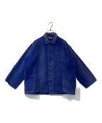 REINE BAUMWOLLEREINE BAUMWOLLE）の古着「ワークシャツ」｜ネイビー