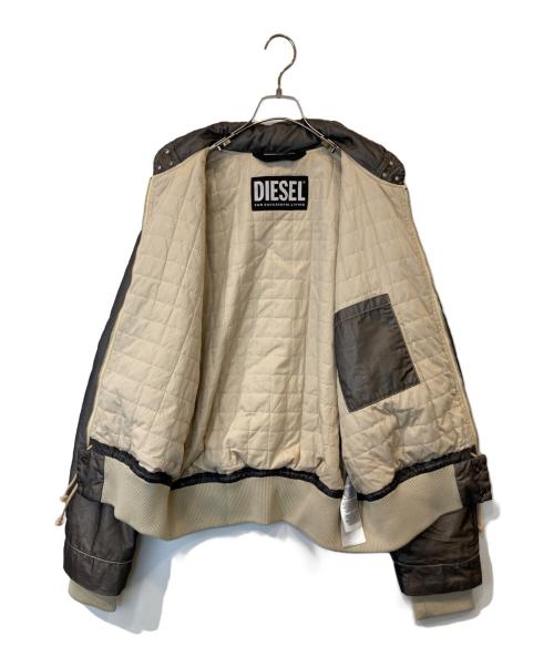 DIESEL（ディーゼル）DIESEL (ディーゼル) J-U23 ジャケット A03535 ブラウン サイズ:Lの古着・服飾アイテム