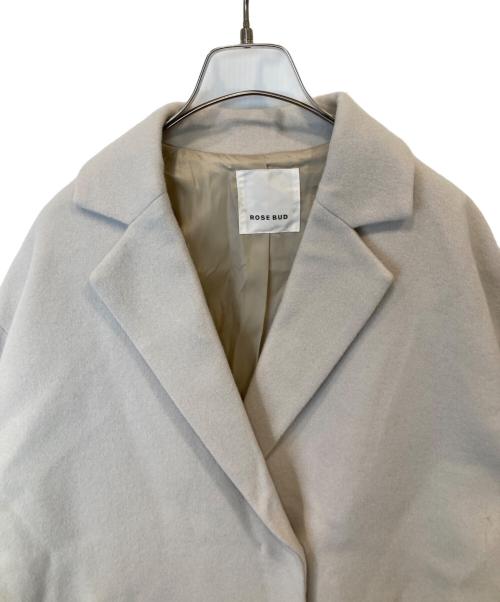 ROSE BUD（ローズバッド）ROSE BUD (ローズバッド) チェスターコート 600-3220002 ベージュ サイズ:M 未使用品の古着・服飾アイテム