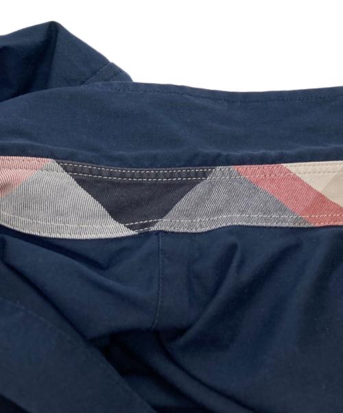 BLACK LABEL CRESTBRIDGE（ブラックレーベル クレストブリッジ）BLACK LABEL CRESTBRIDGE (ブラックレーベル クレストブリッジ) 半袖シャツ 51M10-120-28 ネイビー サイズ:4Lの古着・服飾アイテム