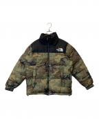 THE NORTH FACEザ ノース フェイス）の古着「NUPTSE JACKET　ND92336」｜ブラック×グリーン
