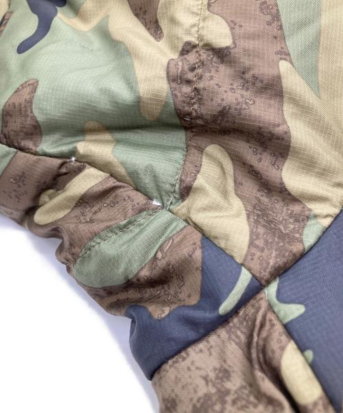 THE NORTH FACE（ザ ノース フェイス）THE NORTH FACE (ザ ノース フェイス) NUPTSE JACKET　ND92336 ブラック×グリーン サイズ:Mの古着・服飾アイテム