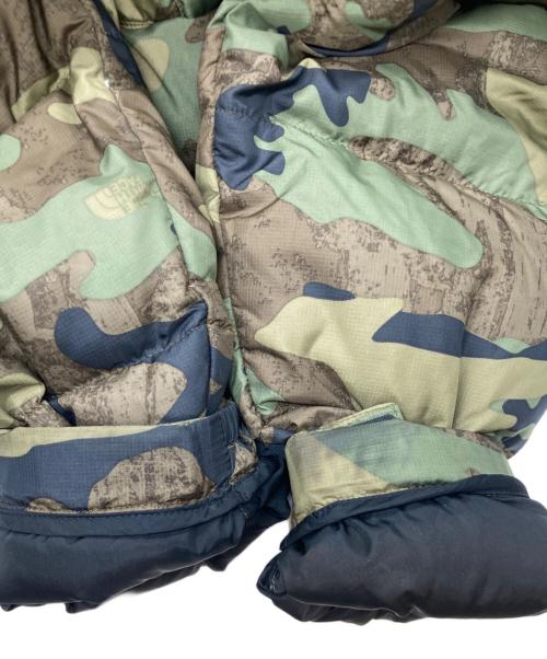 THE NORTH FACE（ザ ノース フェイス）THE NORTH FACE (ザ ノース フェイス) NUPTSE JACKET　ND92336 ブラック×グリーン サイズ:Mの古着・服飾アイテム