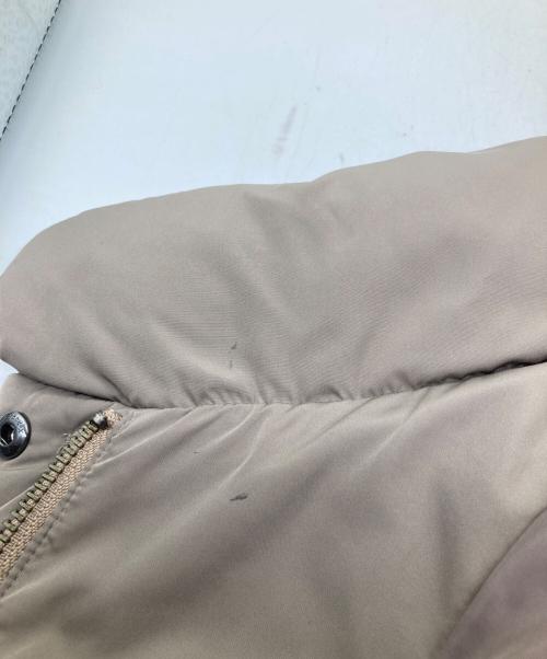 UNTITLED（アンタイトル）UNTITLED (アンタイトル) フーデットタフタダウンコート 153-95614 ベージュ サイズ:3の古着・服飾アイテム