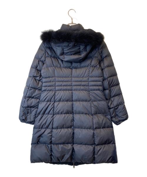 UNTITLED（アンタイトル）UNTITLED (アンタイトル) リバーシブルロングダウン　153-93606 ネイビー サイズ:2の古着・服飾アイテム