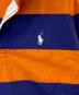 中古・古着 POLO RALPH LAUREN (ポロ・ラルフローレン) ラガーシャツ ネイビー×オレンジ サイズ:L：3500円