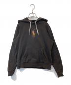 POLO RALPH LAURENポロ・ラルフローレン）の古着「刺繍スウェットパーカー」｜グレー