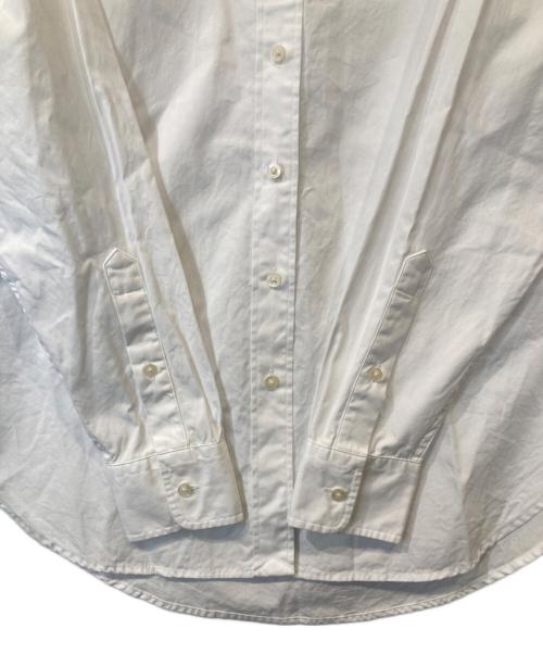 LAUREN RALPH LAUREN（ローレンラルフローレン）LAUREN RALPH LAUREN (ローレンラルフローレン) ワンポイント刺繍シャツ ホワイト サイズ:Sの古着・服飾アイテム