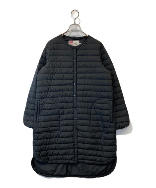 Traditional Weatherwear（トラディショナルウェザーウェア）Traditional Weatherwear (トラディショナルウェザーウェア) ARKLEY LONG INNER DOWN / アークリー ロングインナーダウン A192APDCO169OC ブラック サイズ:34の古着・服飾アイテム