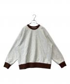 JOURNAL STANDARD relumeジャーナルスタンダード レリューム）の古着「460g オーバーサイズ クルーネック スウェット 24070464014040」｜グレー