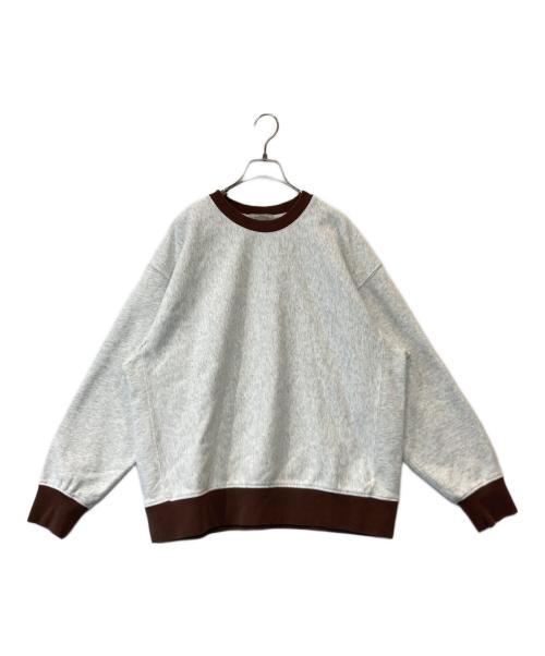 JOURNAL STANDARD relume（ジャーナルスタンダード レリューム）JOURNAL STANDARD relume (ジャーナルスタンダード レリューム) 460g オーバーサイズ クルーネック スウェット 24070464014040 グレー サイズ:Mの古着・服飾アイテム
