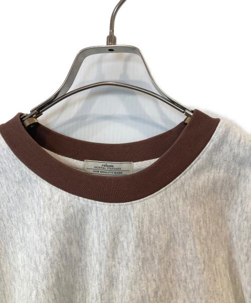 JOURNAL STANDARD relume（ジャーナルスタンダード レリューム）JOURNAL STANDARD relume (ジャーナルスタンダード レリューム) 460g オーバーサイズ クルーネック スウェット 24070464014040 グレー サイズ:Mの古着・服飾アイテム