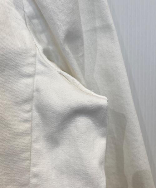 Frank&Eileen（フランクアンドアイリーン）Frank&Eileen (フランクアンドアイリーン) ダブルジャケット ホワイト サイズ:Sの古着・服飾アイテム